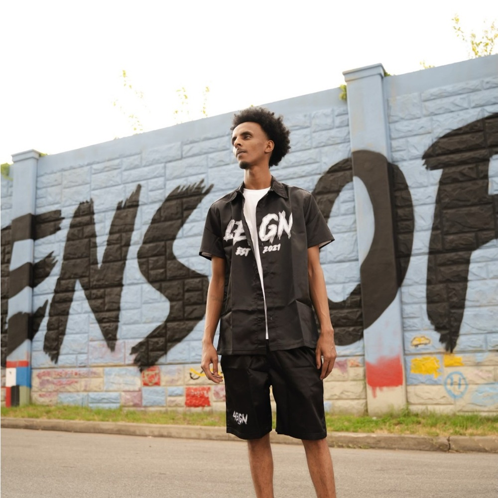Rave 4 Real Black Athletic Performance Shorts